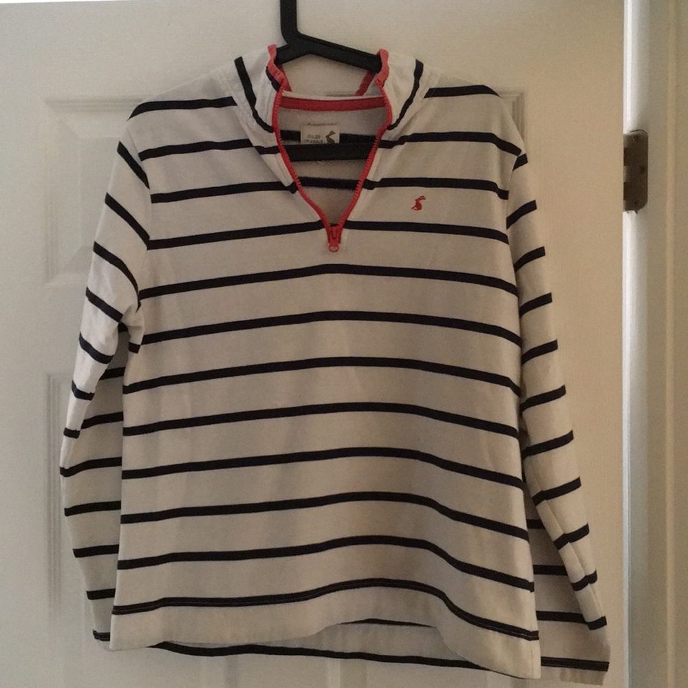 sweatshirt, runs small, worn (comfiest sweatshirt)